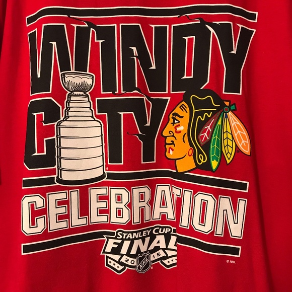 Reebok Other - NHL - 2015 Chicago Blackhawks Celebration - S XL